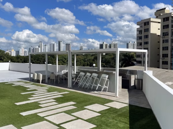 Imagen 17 de Apartamento amoblado en alquiler cerca del Parque Omar